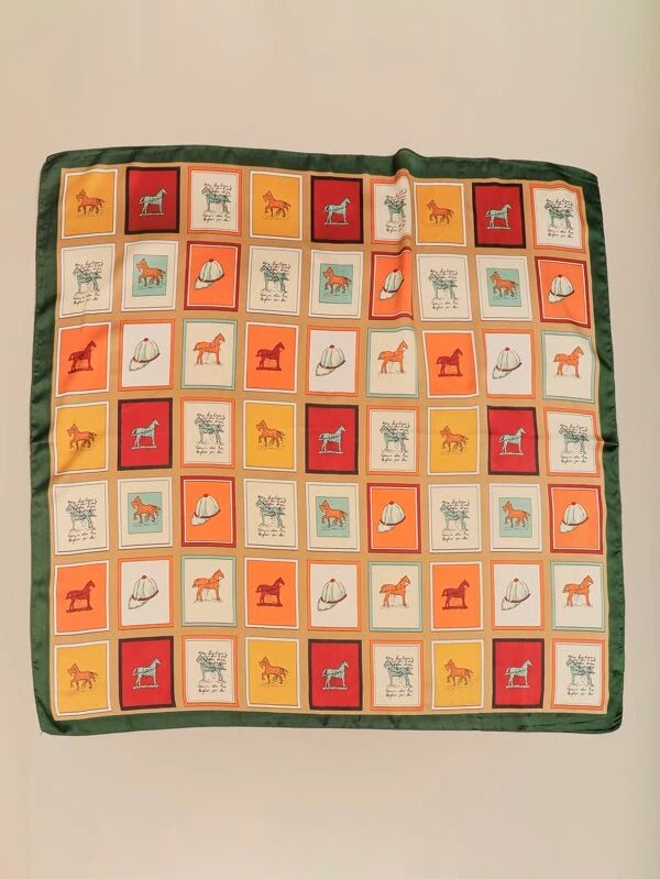 Horse Print Bandana