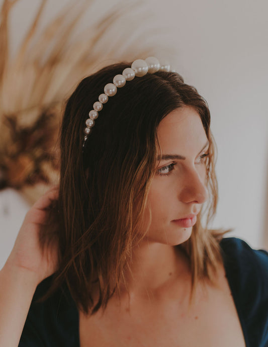 Rumi Pearl Headband