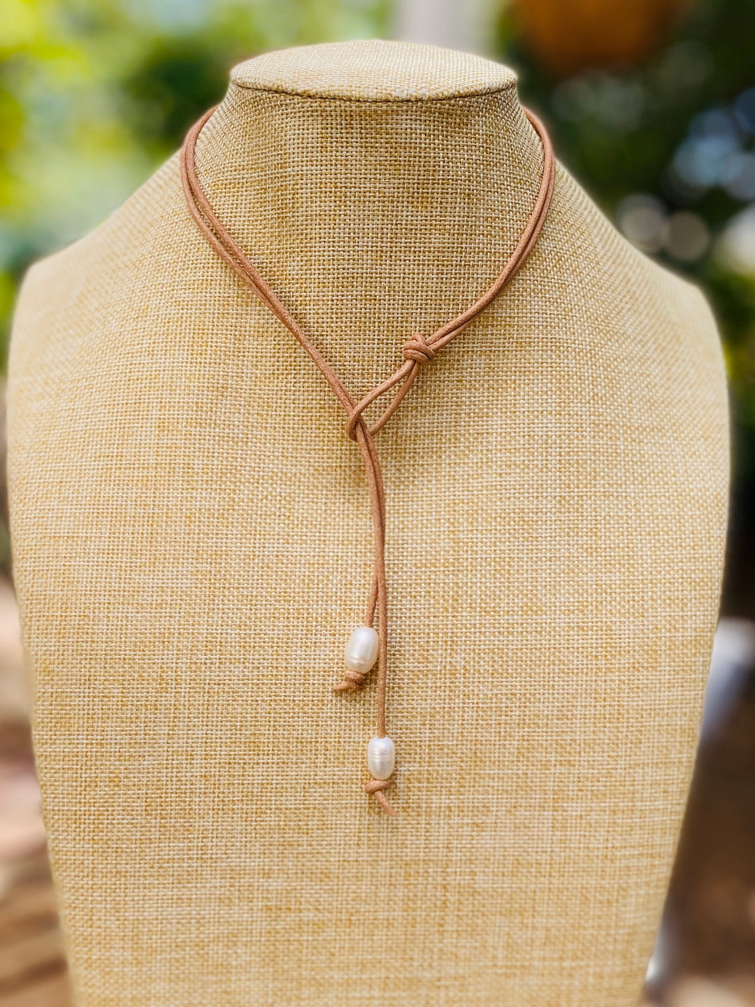 Pearl Loop Necklace
